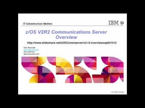 z/OS V2R2 Communications Server Overview