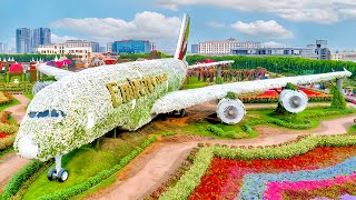 Dubai Miracle Garden 2025 | World&#39;s Largest Natural Flower Garden | 4K Trip Vlog