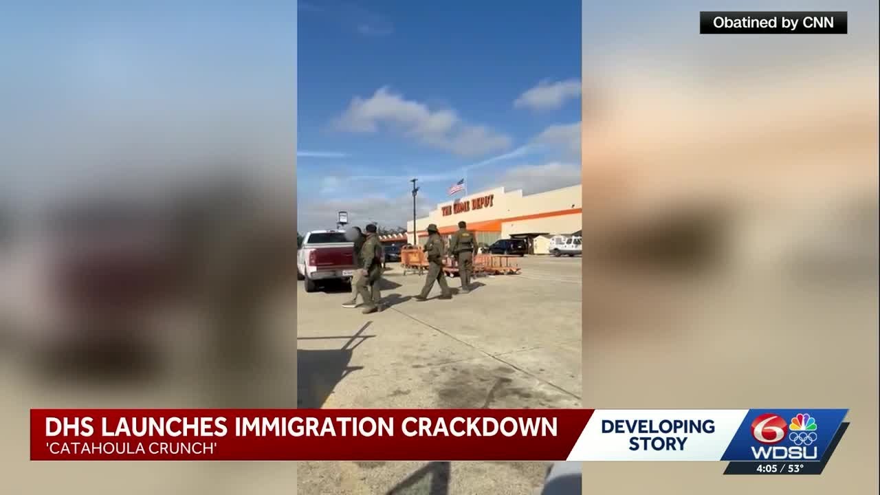 DHS launches immigration crackdown called 'Catahoula Crunch' in New Orleans