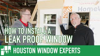 How To Install A Leak Proof  Replacement Window