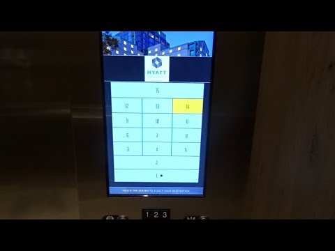 Recently Modernized Thyssen Krupp with Touch to Go at the Hyatt Regency Sacramento Ft. Jowevator3219