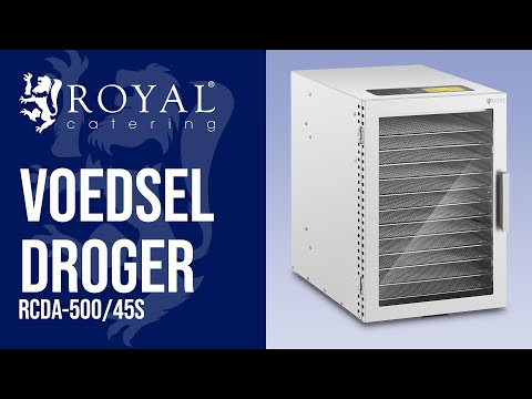 Video - Tweedehands Voedsel Droger - 800 W - 12 rekken