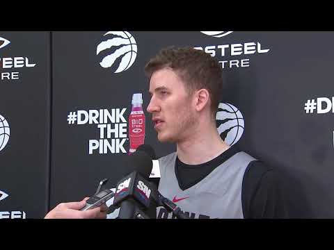 Raptors Practice: Jakob Poeltl - January 18, 2018