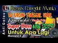 Karaoke Untuk Apa Lagi - Mansyur S Full Dj Remix Dangdut Orgen Tunggal Super Bass Cover RDM Official