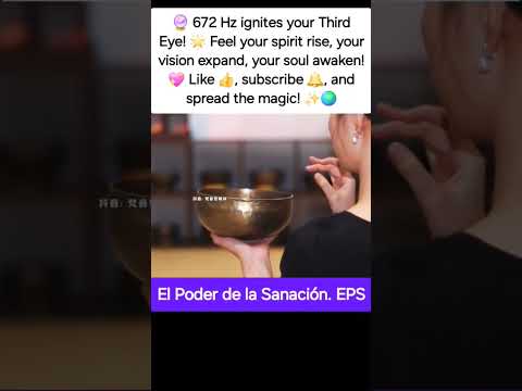 672 Hz Frequency to Open Your Third Eye | Activate Intuition and Inner Vision 🔔💖 #meditationmusic