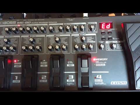 How to use EQ for a solo boost for the Boss ME-80