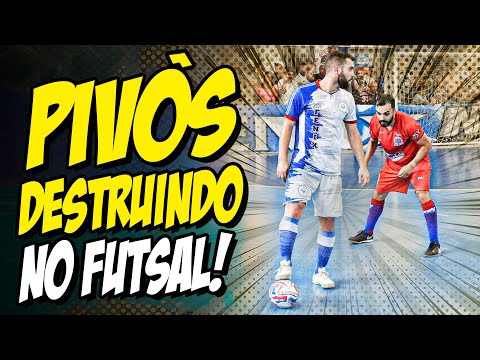PIVÔS DESTRUINDO NO FUTSAL 😱 (Só golaço dos PIVÔS)