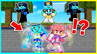 魔法少女の力を使ってチート逃走中!ハンターから逃げろ🔥【まいくら / マインクラフト】