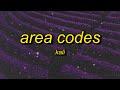 Kali Area Codes Lyrics Got A White Boy On My Roster He Be Feeding Me Pasta And Lobster