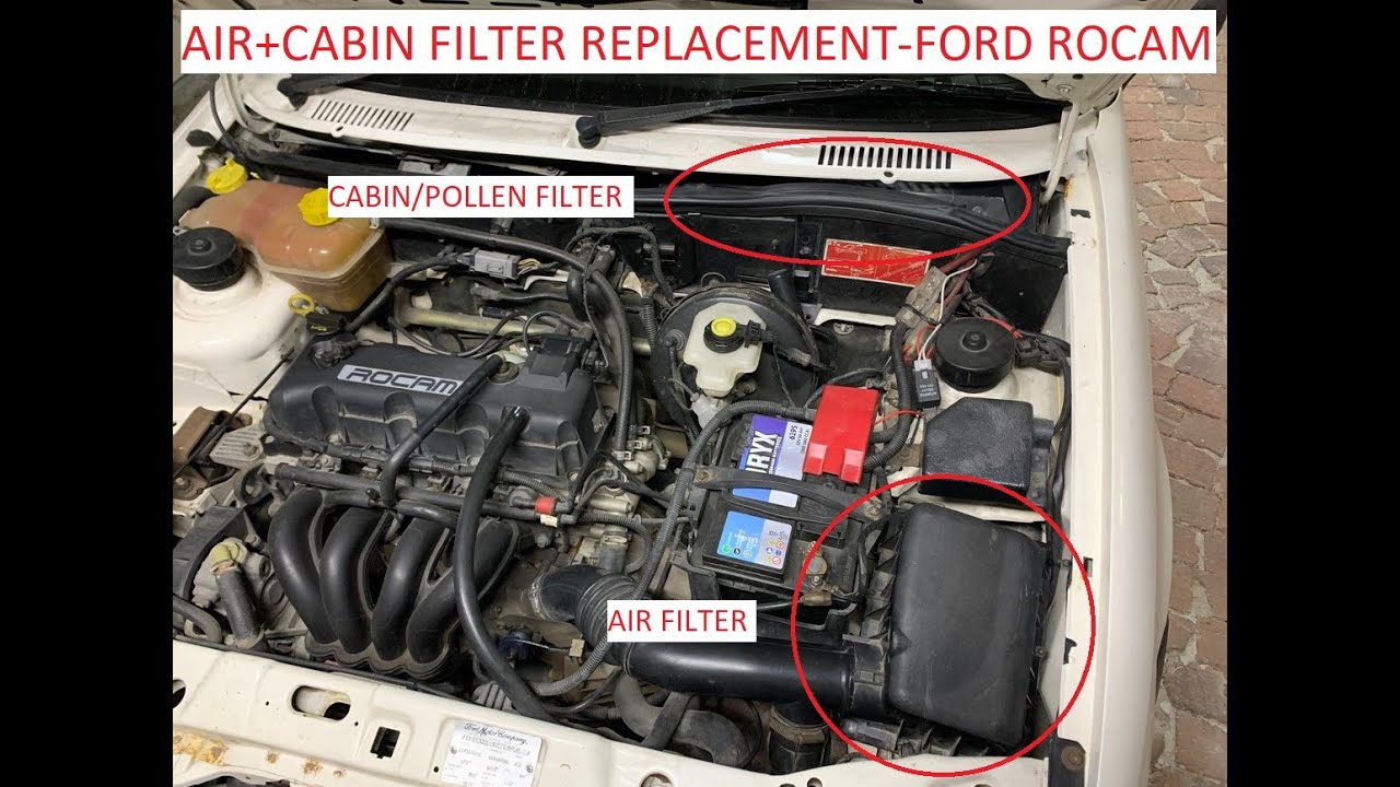 Air + Cabin/Pollen Filter Replacement - Ford Bantam Rocam