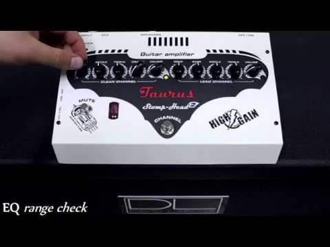 TAURUS Stomp-Head 2.HG :: Clean // Gain and EQ range