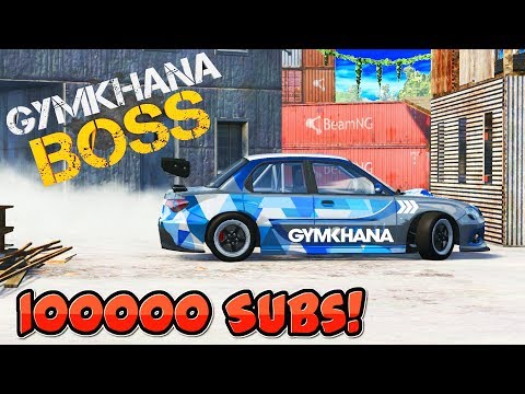 LIKE A BOSS Stunts | 100000 Subscribers Special | BeamNG Drive