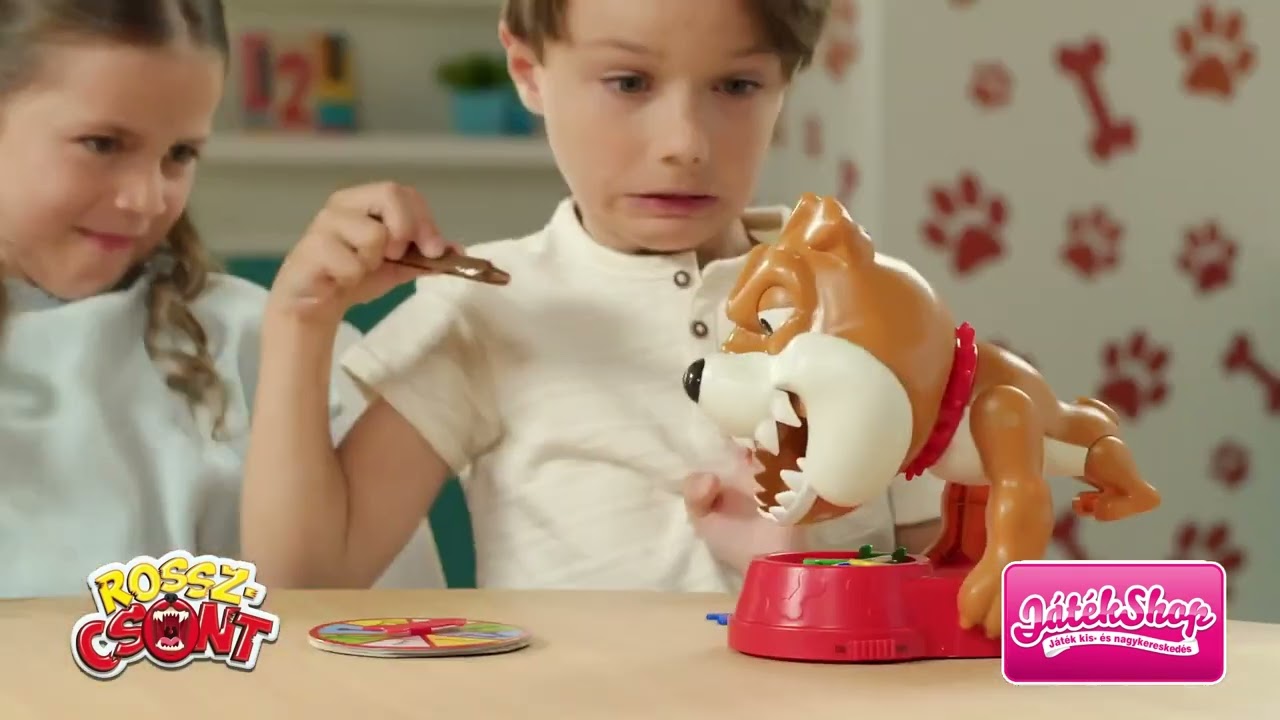 Rosszcsont ügyességi társasjáték videó