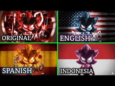 Montagem No Batidão | Original Vs English Vs Spanish Vs Indonesia Versions