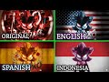 Montagem No Batidão Original Vs English Vs Spanish Vs Indonesia Versions