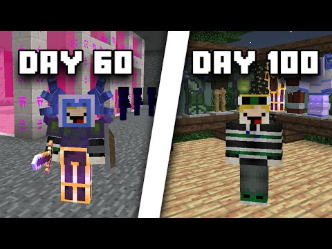 Evbo - I Spent 100 Days In The Minecraft Twilight Forest...Here Are Days 60-100