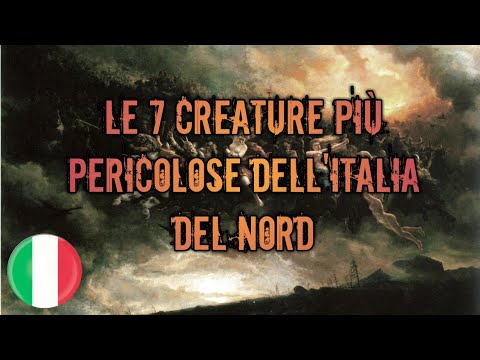 Le 7 creature magiche più pericolose del Nord Italia. Speciale Notte di Valpurga  sub ENG