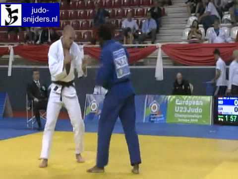 Judo 2009 Antalya: Marvin de la Croes (NED) - Milan Randl (SVK) [-90kg].