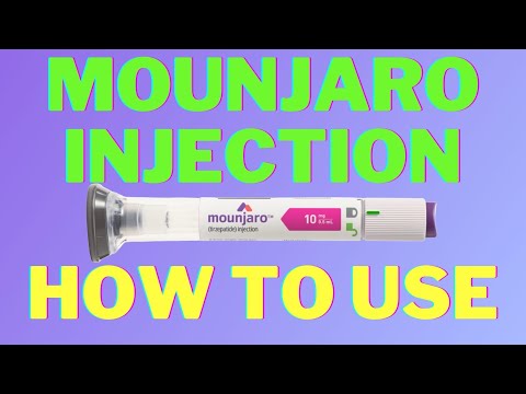 Mounjaro: How to Use