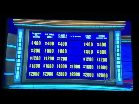 Double Jeopardy, Kendra Blanchette Day 3 - 2nd Daily Double (12/11/20)