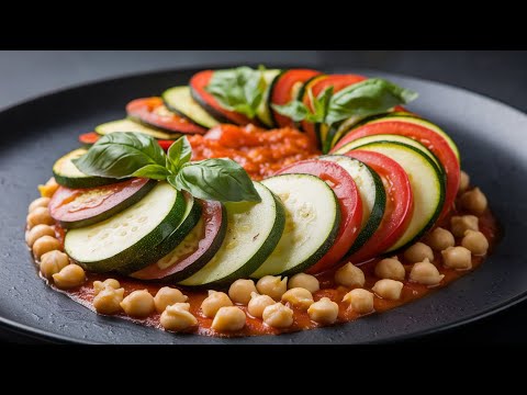 RECIPE FOR CHICKPEA AND VEGETABLE CASSEROLE Great idea from a friend from Italy