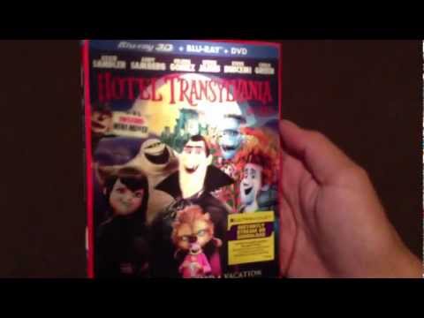 Hotel Transylvania 3D Blu-Ray Unboxing