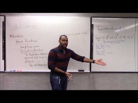 Math 1207-R04 Lecture 18 - Introduction to Series