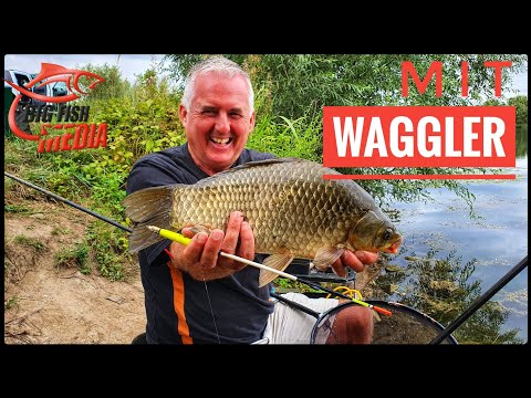 Sensibel angeln, gut fangen: Posenangeln mit dem Waggler - Gregor trifft den Profi