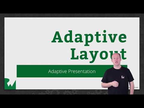 Adaptive Presentation Introduction to Adaptive Layout raywenderlich com