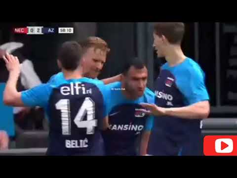 NEC Eendracht Combinatie Nijmegen 0-3 AZ Alkmaar Z...