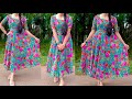 Umbrella Dress Cutting And Stiching For Begginers Umbrella Gown Dress Cutting And Stiching