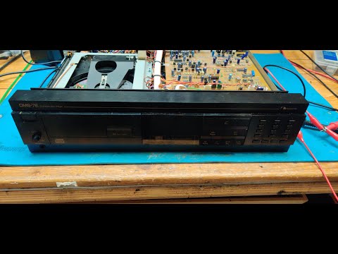 Nakamichi OMS 7E CD Player Totalausfall Reparatur Teil 1