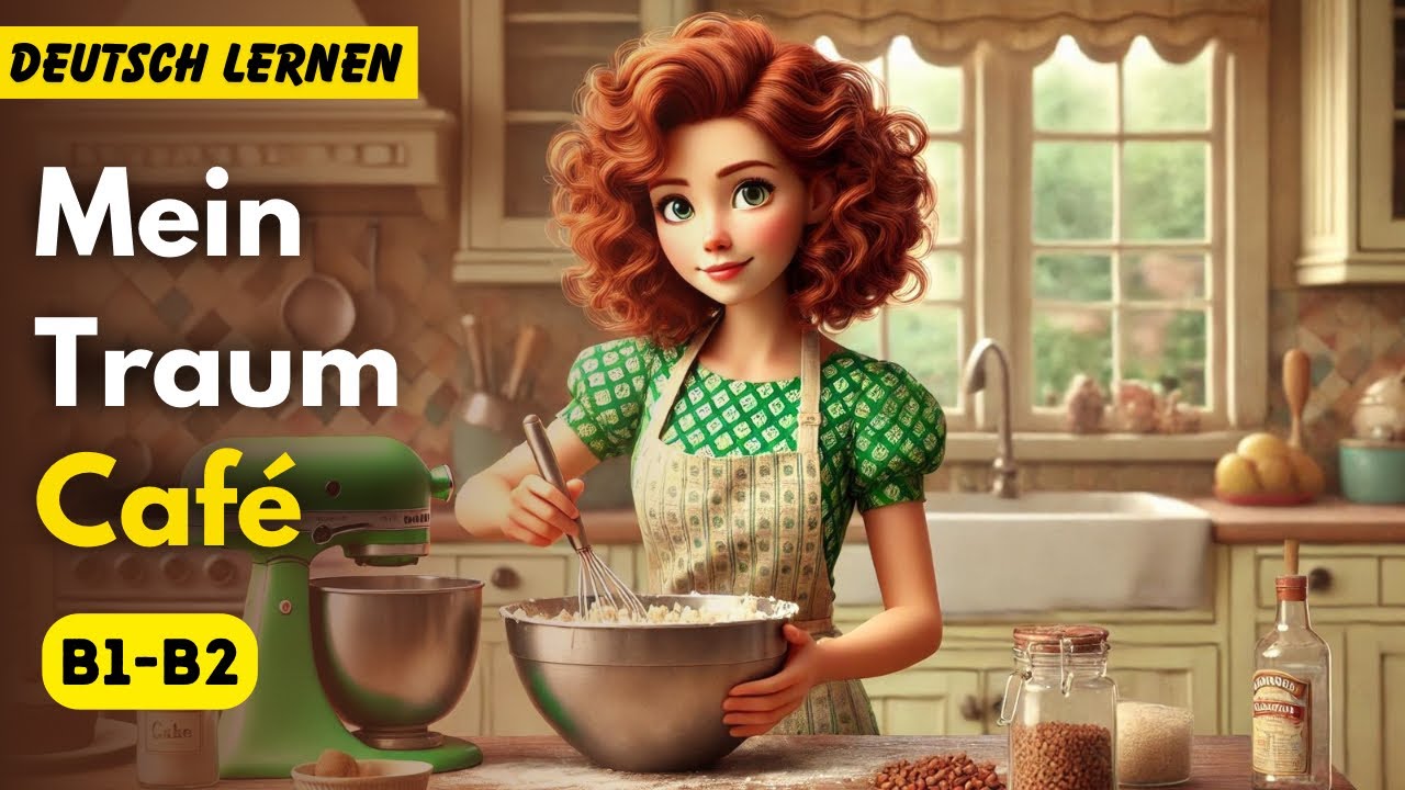 Mein TraumCafé [B1-B2] | Deutsch Lernen | Hören | Geschichte & Vokabeln