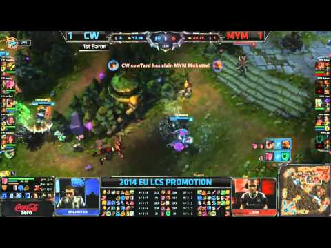 MYM vs CW Highlights - LCS Spring 2014 Promotion Series