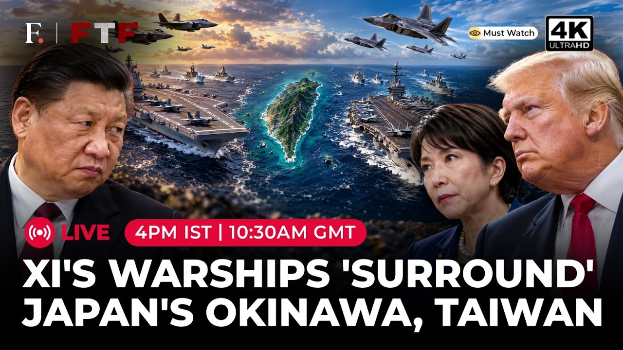 LIVE | 'Okinawa, Taiwan In Sight': Xi's Warships 'Rattle' US-Japan Wargames | From The Frontline
