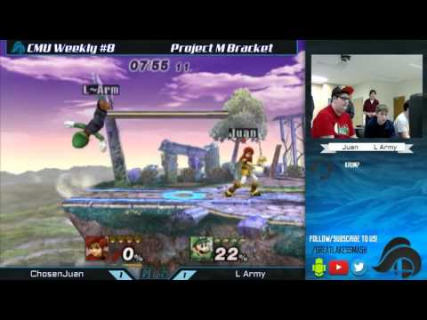 CMU Weekly 8 Winners Semis - ChosenJuan (Marth/Roy) vs. L Army (Luigi)