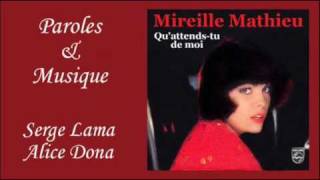 Qu'attends-tu de moi - Mireille Mathieu
