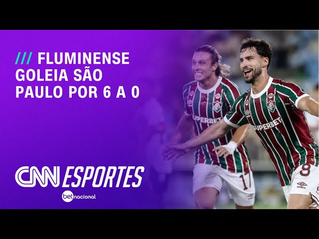 Brasileirão: Fluminense domina, amassa o São Paulo e vai à Libertadores | CNN NOVO DIA