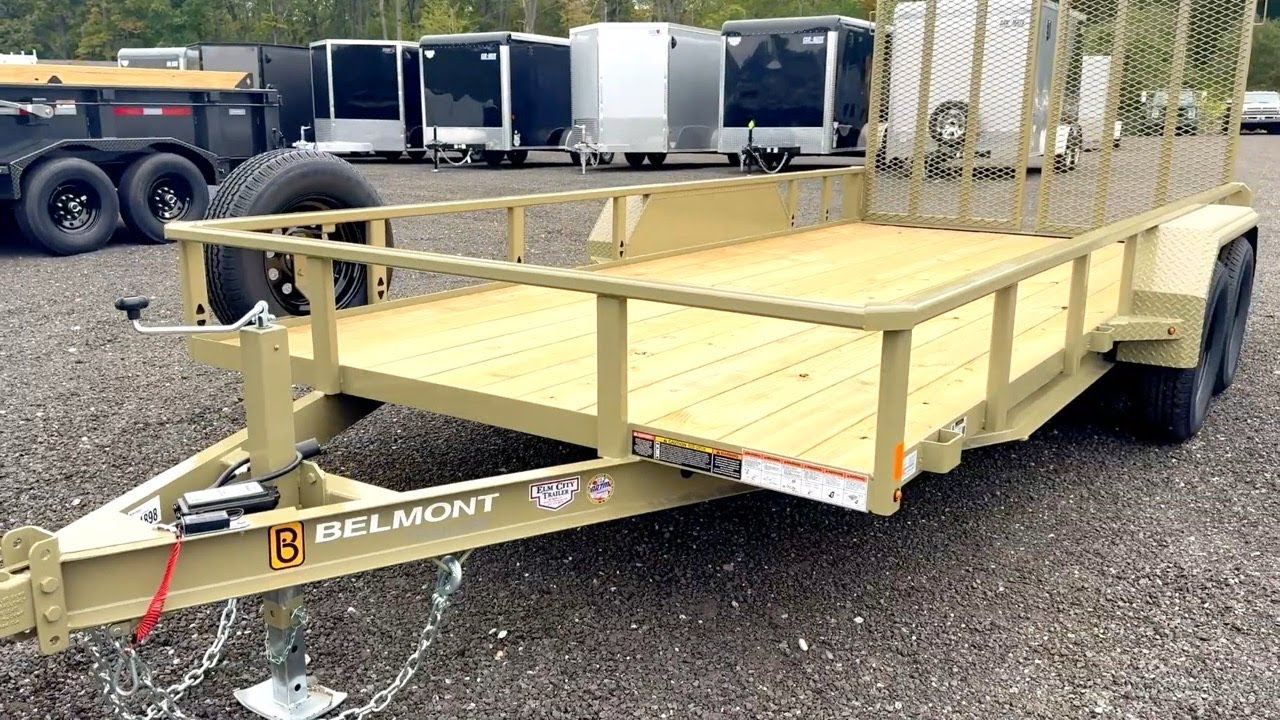 2025 Belmont Landscape Trailer
