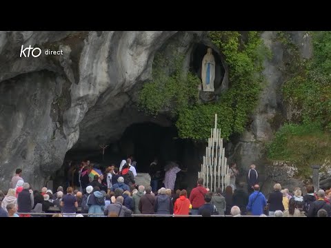 Chapelet du 19 juin 2024 à Lourdes