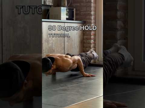 90 Degree Hold Tutorial #calisthenics #fitness