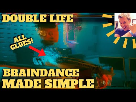 Cyberpunk 2077: Double Life Braindance Made Simple (All Clues in recording)