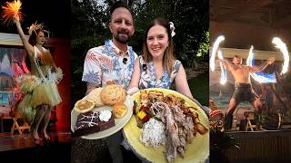 Luau Birthday Date Night At Universal Orlando! | Wantilan Luau At Royal Pacific Resort! Food & Hula!