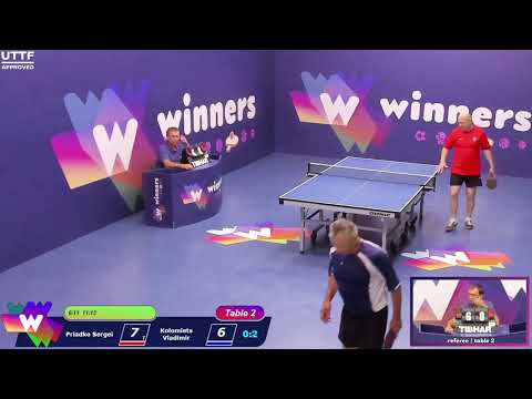Winners League  19.07.21  Priadko Sergei - Kolomiets Vladimir 16:30