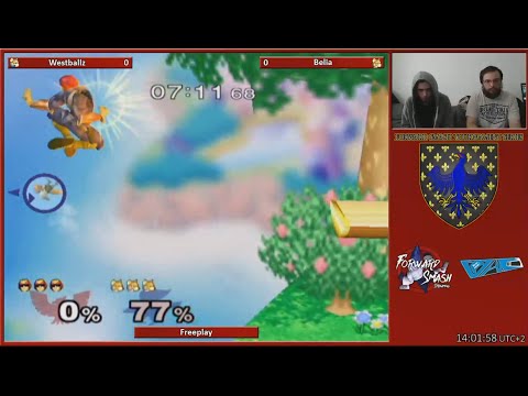 WestBallz Sacred Combo // Falcon knee into Falcon punch // Forward smash Tournament
