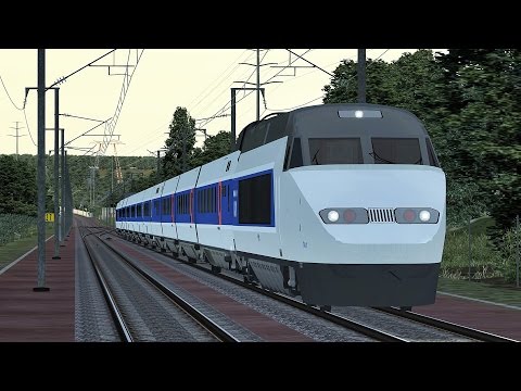 Train Simulator 2016 TGV Timelapse