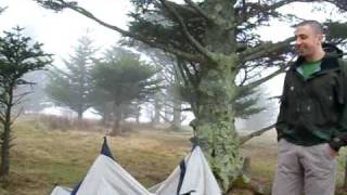 preview picture of video 'Todd's Tent On Mount Rogers, Virginia 2'