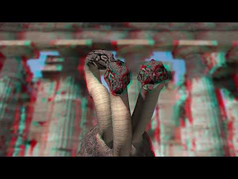 My Tribute to Animation Genius Ray Harryhausen - Anaglyph 3D Red/Cyan Animation