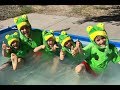 FIVE LITTLE SPECKLED FROGS BEST EVER NURSERY RHYME FUNNY 5
