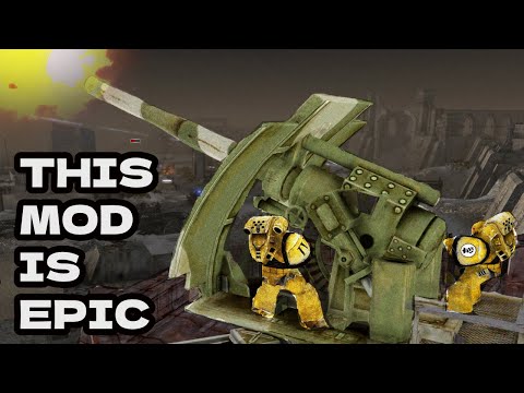 Imperial Fists vs Eldar Craftworld! - Ultimate Mod Warhammer 40k | Men of War: Assault Squad 2